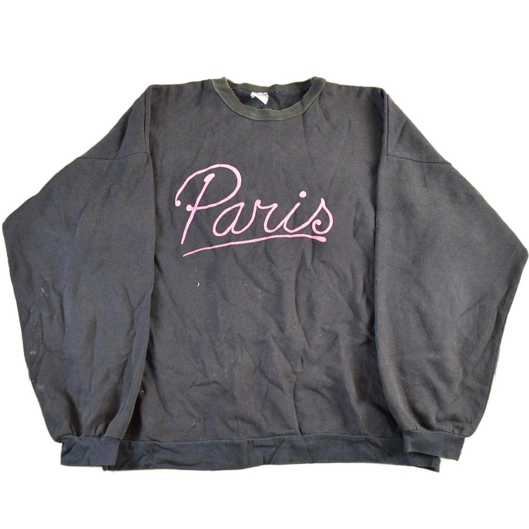Vintage 1990s Paris Crewneck Sweatshirt Men's Large from propervintagecanada