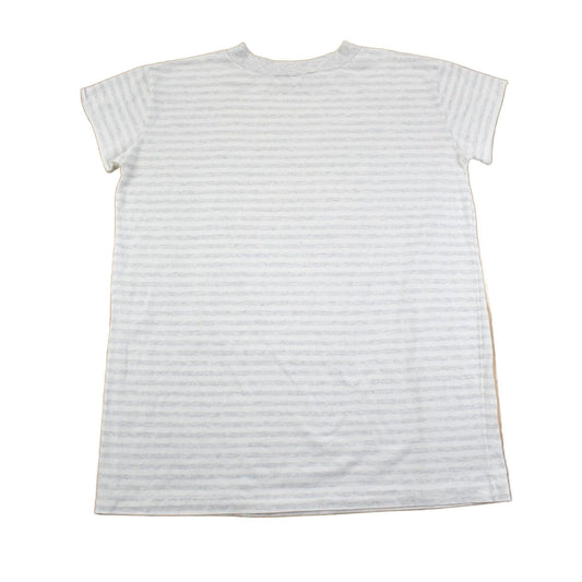 Vintage 1990s Paris Eiffel Tower Université Striped Pastel T Shirt Men's 2XL from propervintagecanada