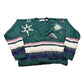 Vintage 1990s Paris Sport Club Knitted Cardigan Style Sweater Men's S from propervintagecanada