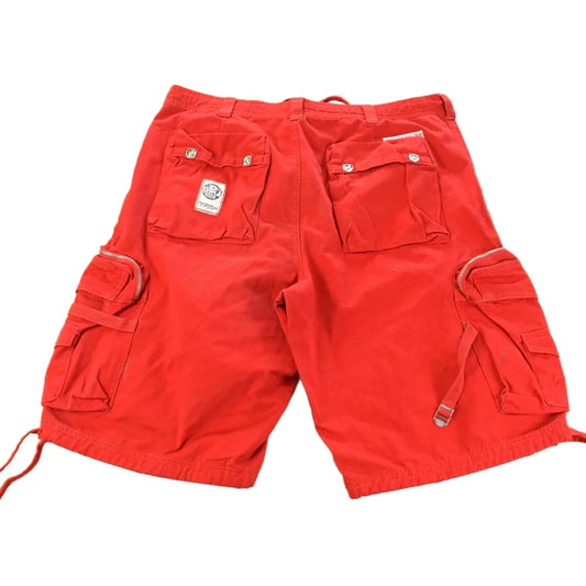 Vintage 1990s Parish Baggy Red Cargo Shorts Men's 41 / Baggy Shorts / Tactical Shorts / Cargo Pockets/ Jorts from propervintagecanada