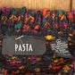 Vintage 1990s Pasta Abstract Knit Crewneck Sweater Women's L from propervintagecanada