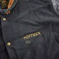 Vintage 1990s Pat Carney Studio Leather Varsity Jacket Men's 2XL from propervintagecanada