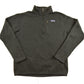 Vintage 1990s Patagonia Blank Quarter Zip Sweatshirt Men's Small from propervintagecanada