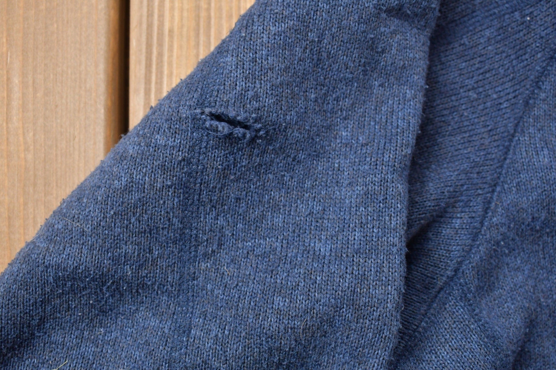 Vintage 1990s Patagonia Blue Fleece Zip Up Sweater Men's Medium from propervintagecanada