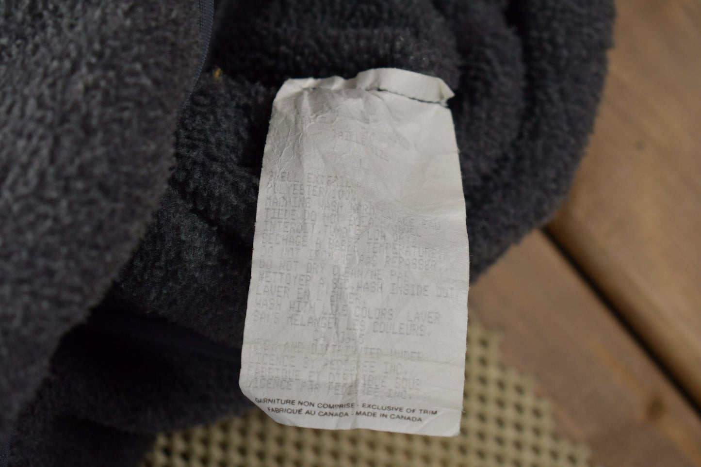 Vintage 1990s Patagonia Deep Pile Fleece Zip Up Sweater Men's L from propervintagecanada