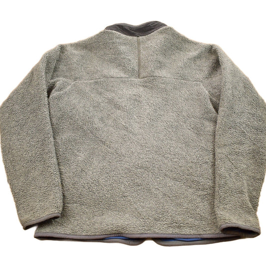 Vintage 1990s Patagonia Deep Pile Fleece Zip Up Sweater Men's Large from propervintagecanada
