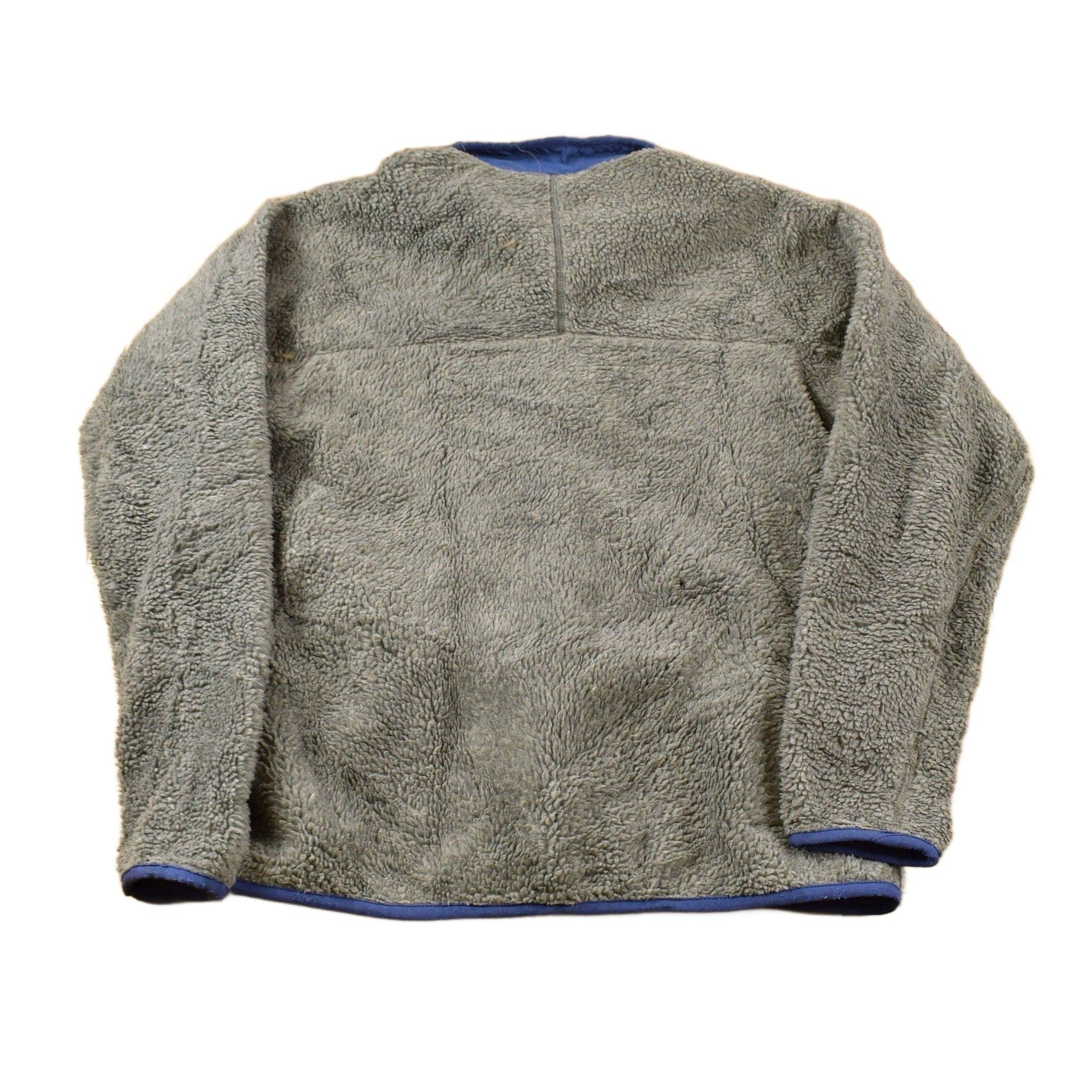 Vintage 1990s Patagonia Deep Pile Fleece Zip Up Sweater Men's Medium from propervintagecanada