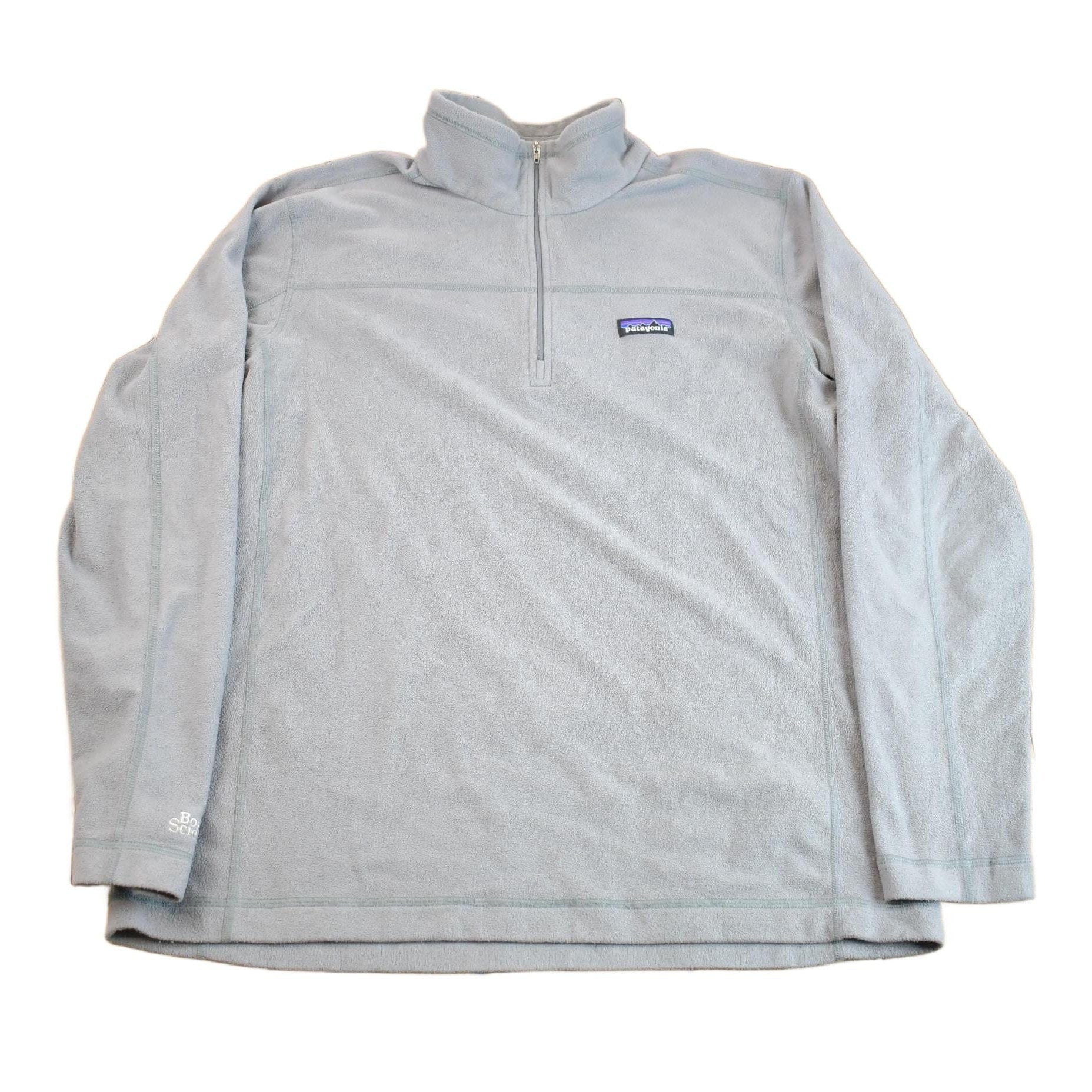 Vintage 1990s Patagonia Embroidered Fleece Sweater Men's L from propervintagecanada