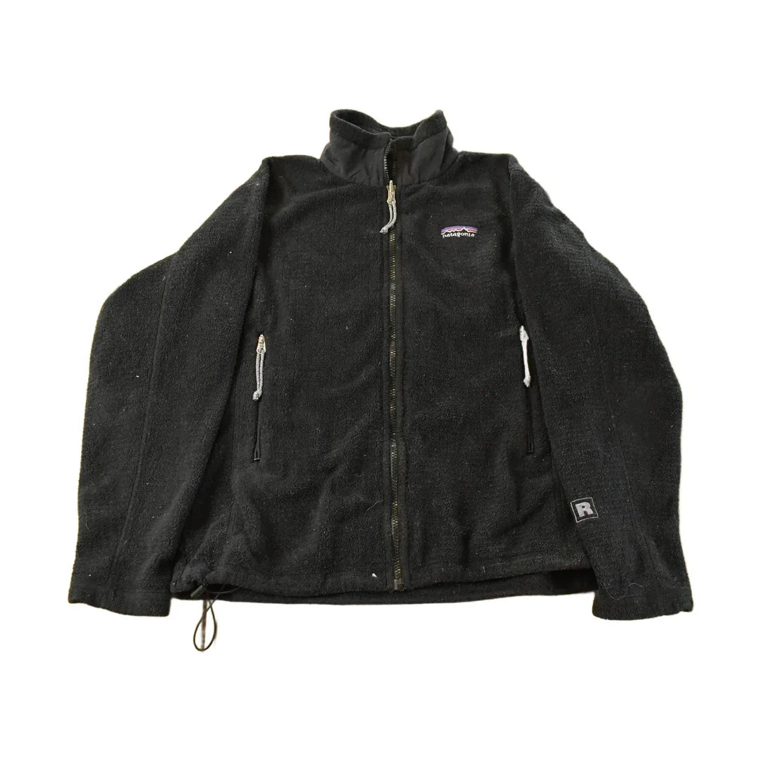 Vintage 1990s Patagonia Fleece Full Zip Sweater Women's M from propervintagecanada