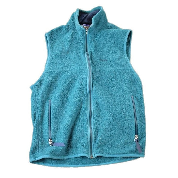 Vintage 1990s Patagonia Fleece Outdoorsman Sweater Vest Men's Small from propervintagecanada