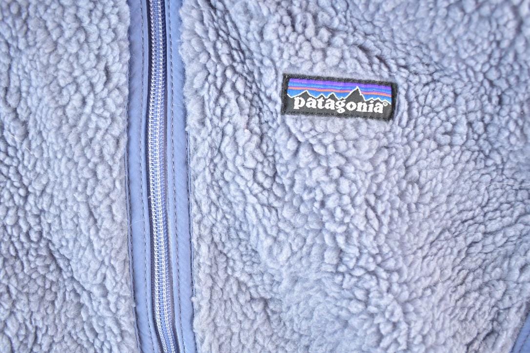 Vintage 1990s Patagonia Fleece Outdoorsman Sweater Vest Women's L from propervintagecanada