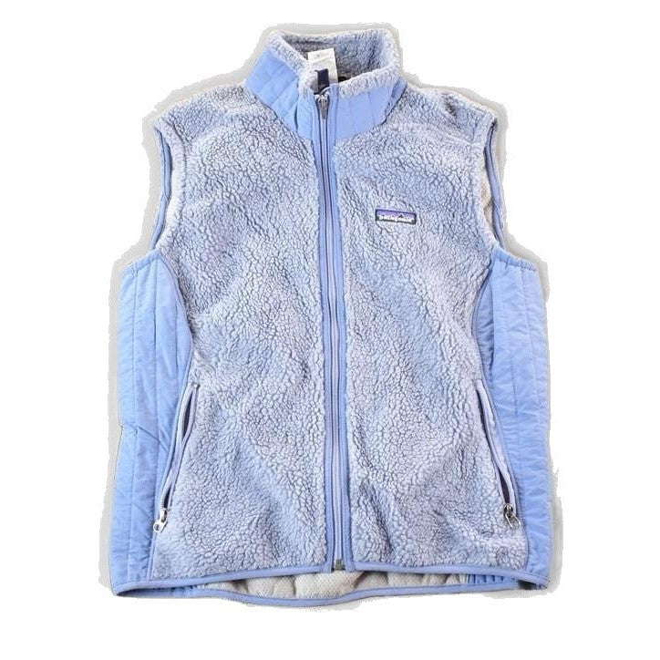 Vintage 1990s Patagonia Fleece Outdoorsman Sweater Vest Women's L from propervintagecanada