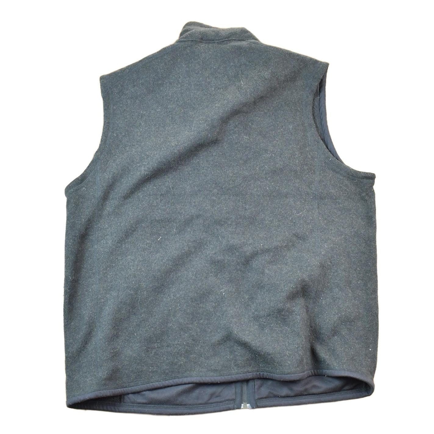 Vintage 1990s Patagonia Fleece Sweater Vest Men's Large from propervintagecanada