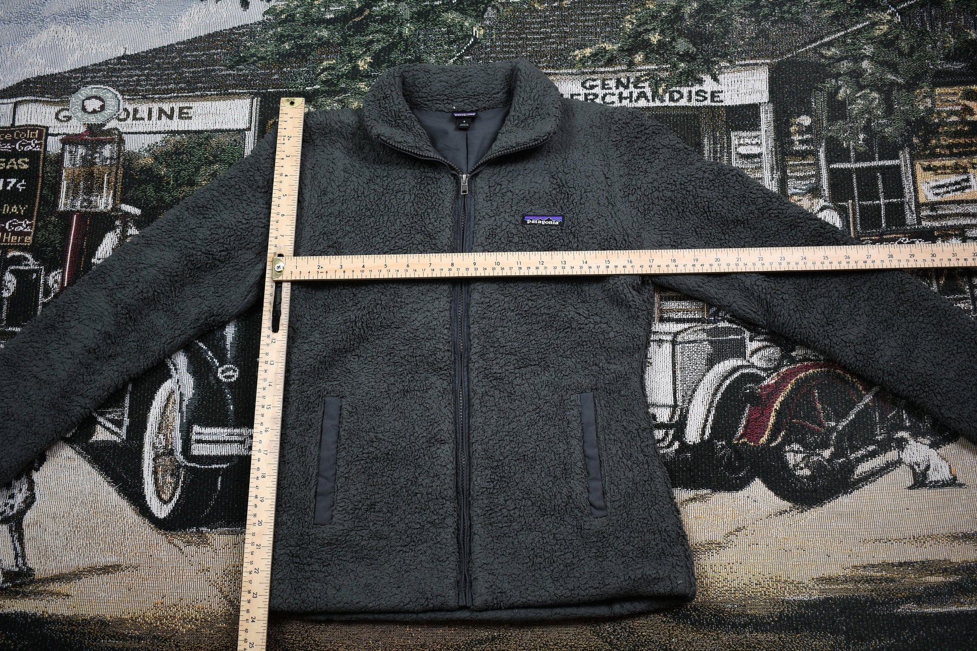 Vintage 1990s Patagonia Full Zip Deep Pile Sweater Women's S from propervintagecanada