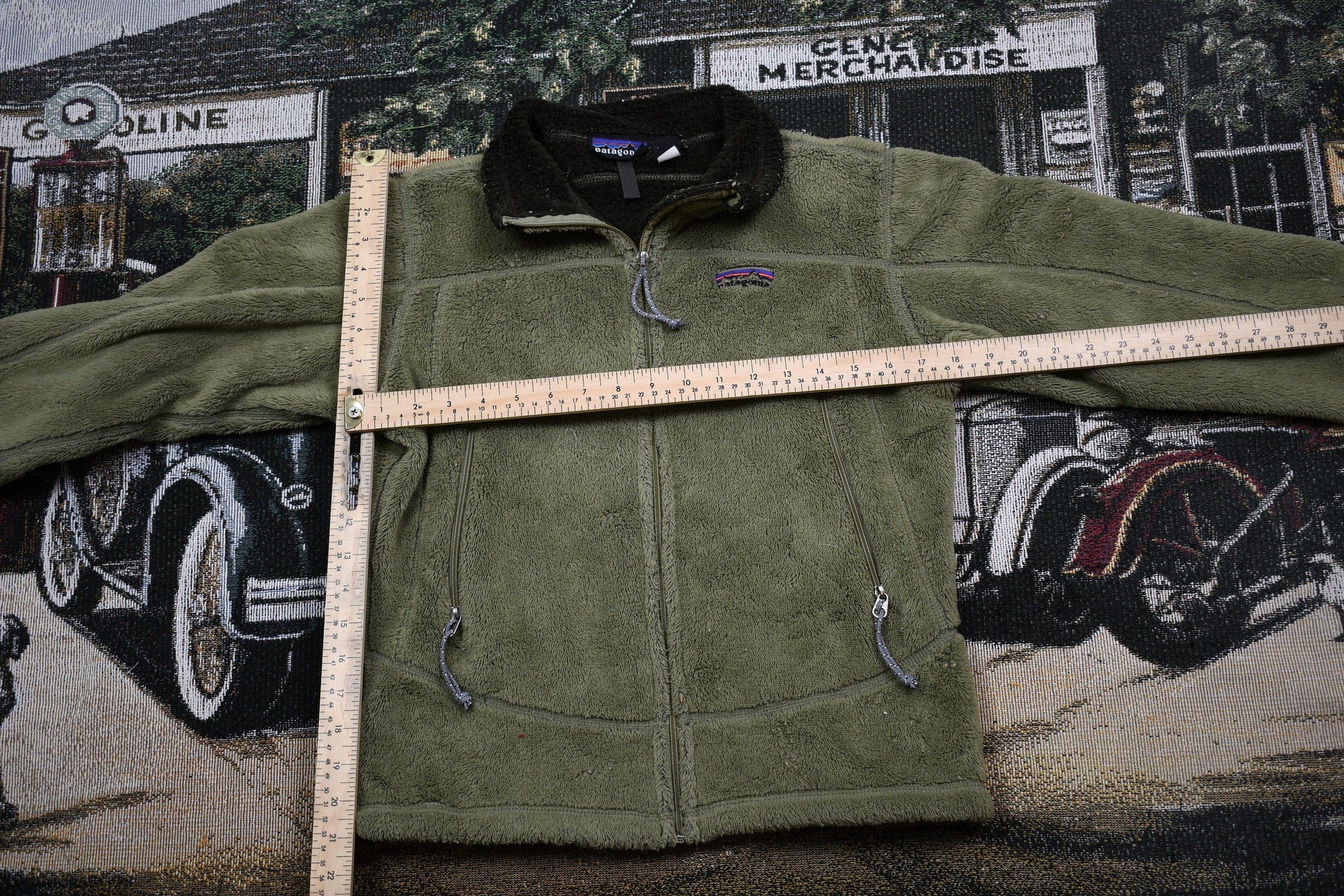 Vintage 1990s Patagonia Full Zip Deep Pile Sweater Women's S from propervintagecanada
