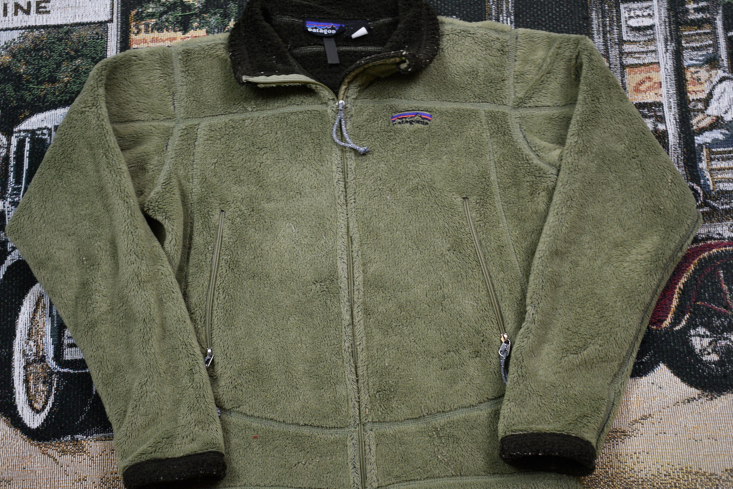 Vintage 1990s Patagonia Full Zip Deep Pile Sweater Women's S from propervintagecanada