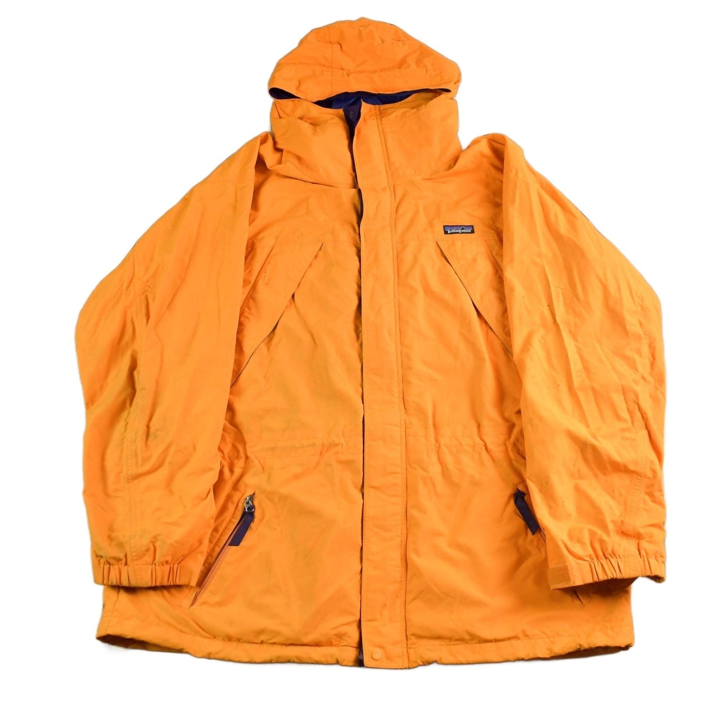 Vintage 1990s Patagonia Full Zip Rain Jacket Men's XL from propervintagecanada