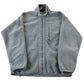 Vintage 1990s Patagonia Gray Full Zip Fleece Sweater Men's L from propervintagecanada