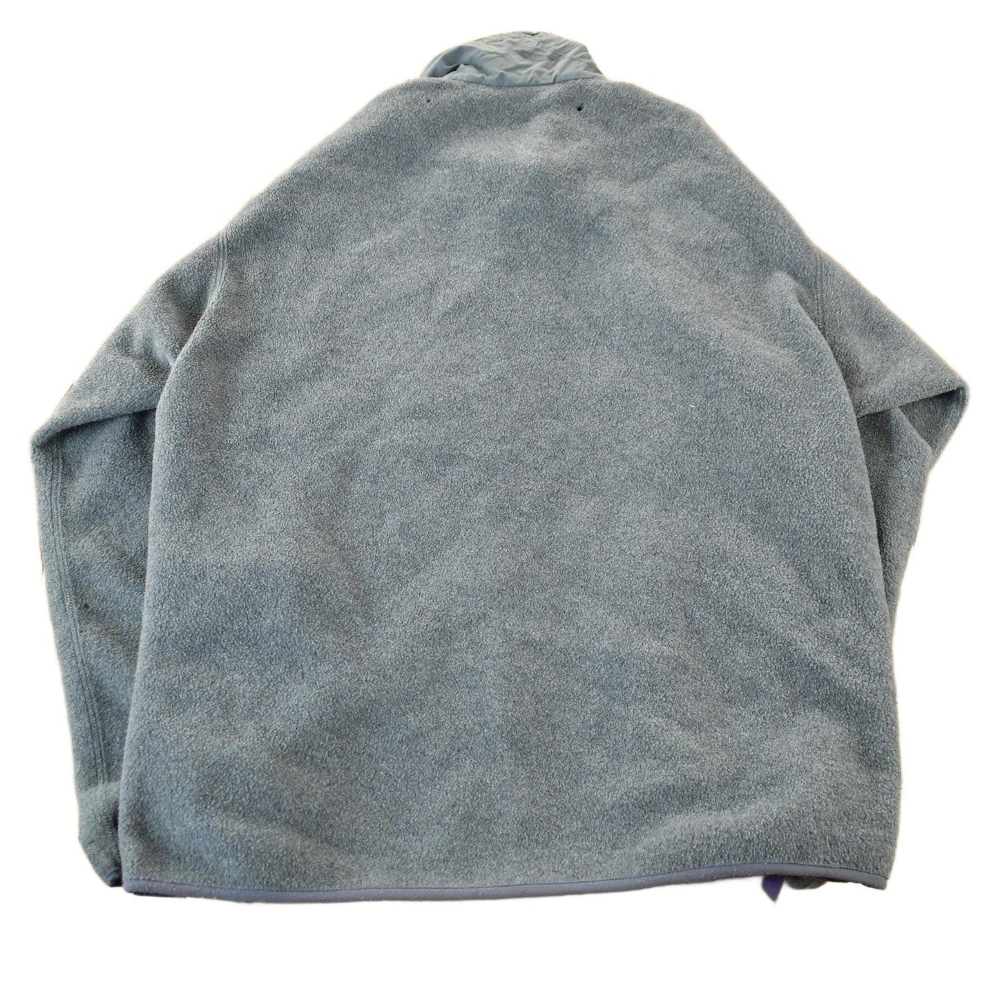 Vintage 1990s Patagonia Gray Full Zip Fleece Sweater Men's L from propervintagecanada
