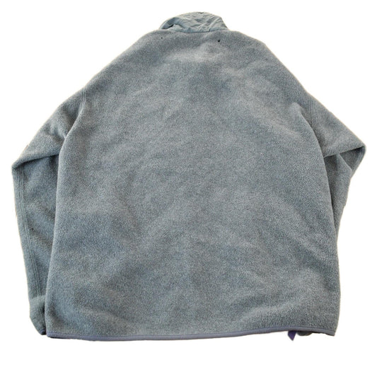 Vintage 1990s Patagonia Gray Full Zip Fleece Sweater Men's L from propervintagecanada