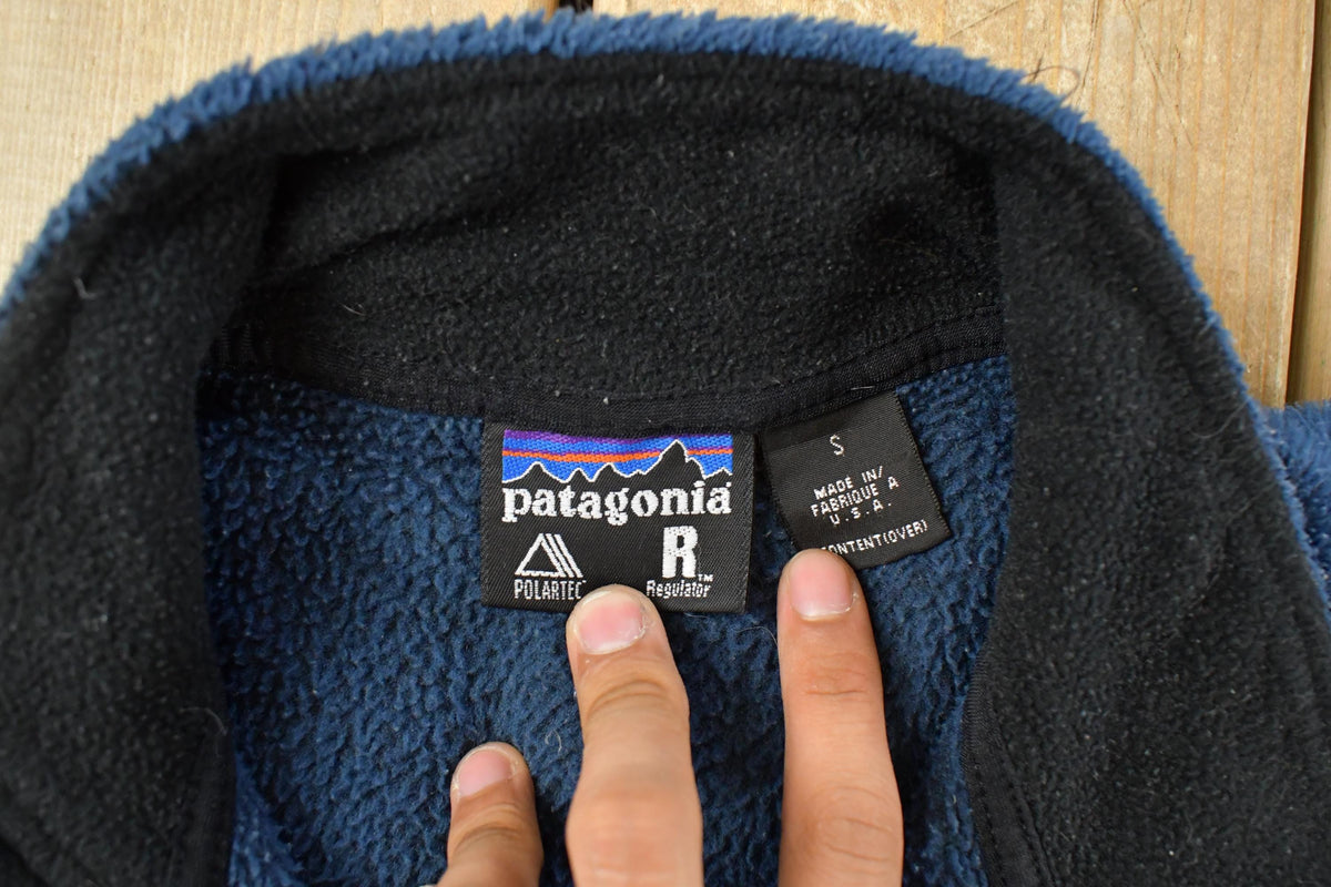 Vintage 1990s Patagonia Quarter Zip Fleece Sweater Women's S from propervintagecanada