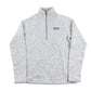 Vintage 1990s Patagonia Quarter Zip Fleece Sweatshirt Men's Medium from propervintagecanada