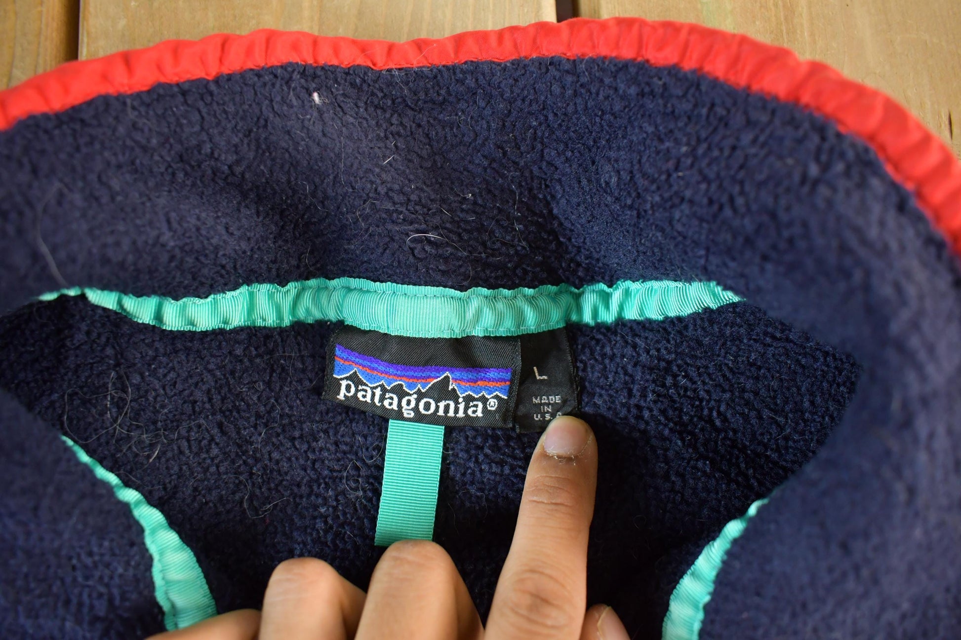 Vintage 1990s Patagonia Snap-T Fleece Sweater Men's Medium from propervintagecanada