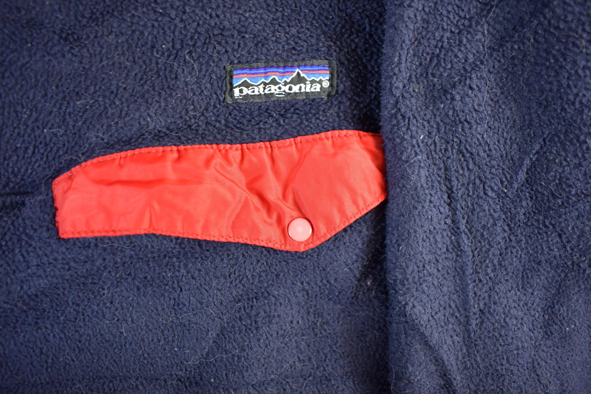 Vintage 1990s Patagonia Snap-T Fleece Sweater Men's Medium from propervintagecanada