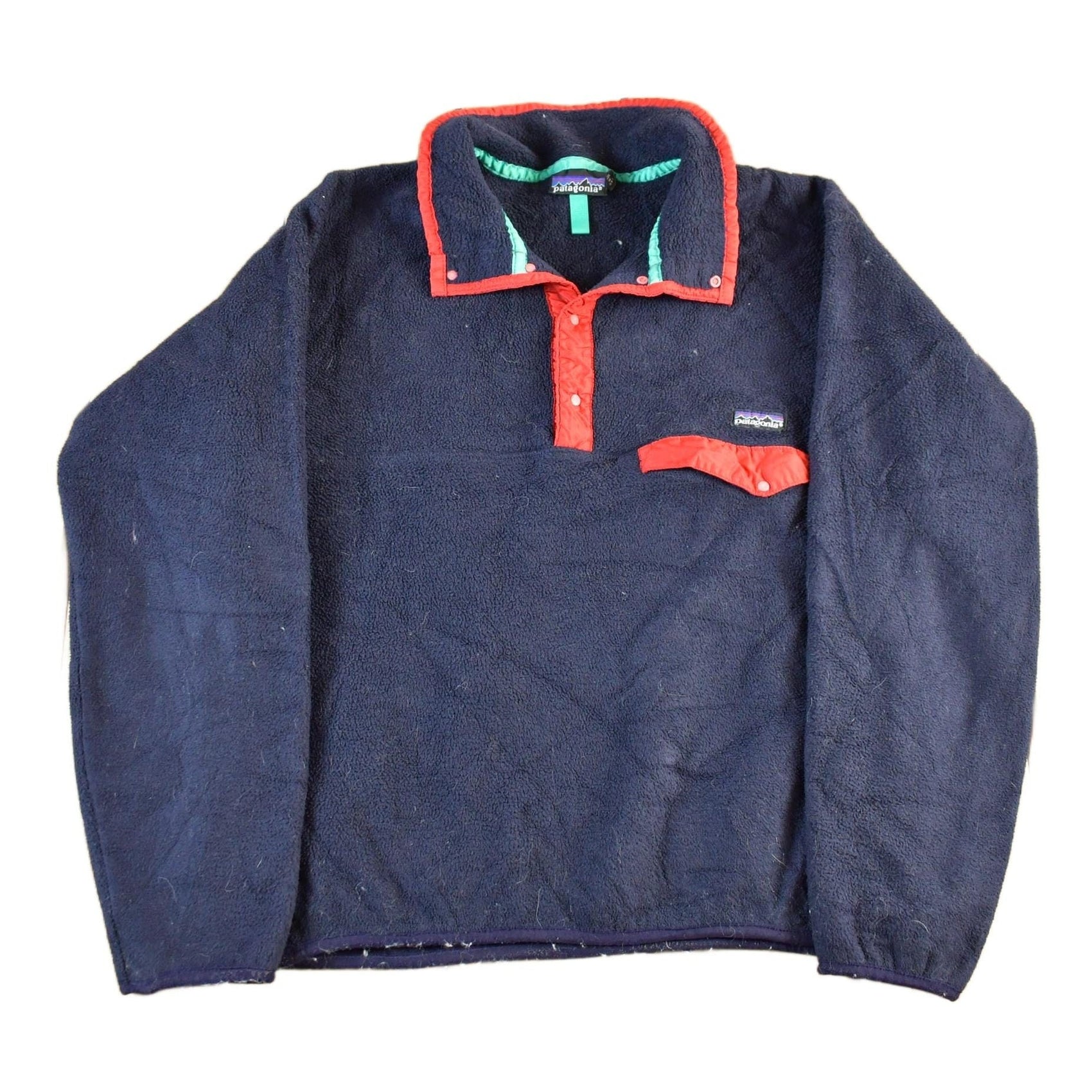 Vintage 1990s Patagonia Snap-T Fleece Sweater Men's Medium from propervintagecanada