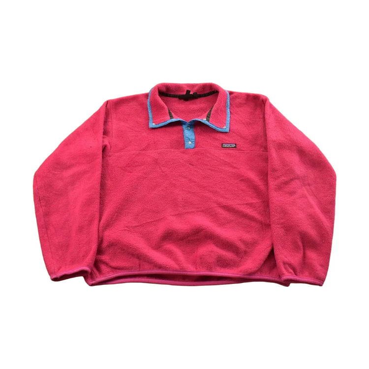Vintage 1990s Patagonia Snap-T Fleece Sweater Women's XL from propervintagecanada