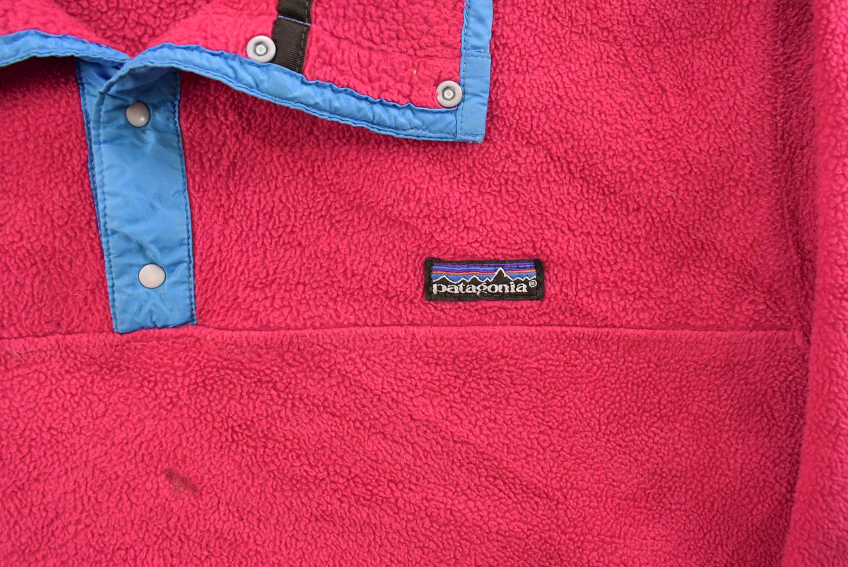 Vintage 1990s Patagonia Snap-T Fleece Sweater Women's XL from propervintagecanada