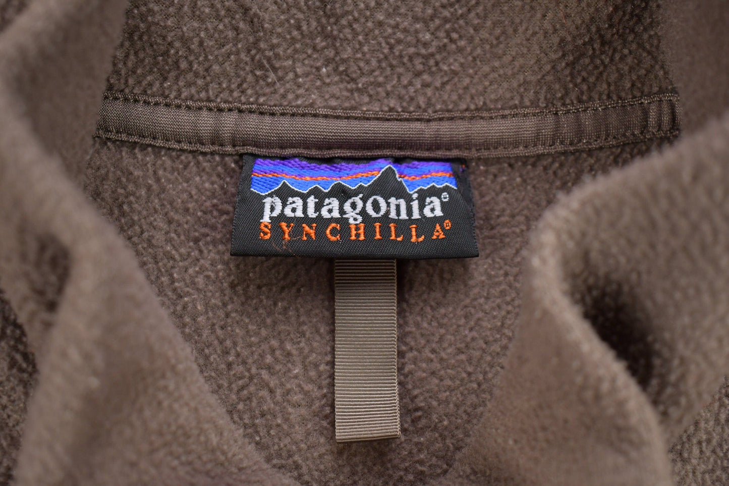 Vintage 1990s Patagonia Sychilla Zip Up Fleece Sweater Men's XS from propervintagecanada