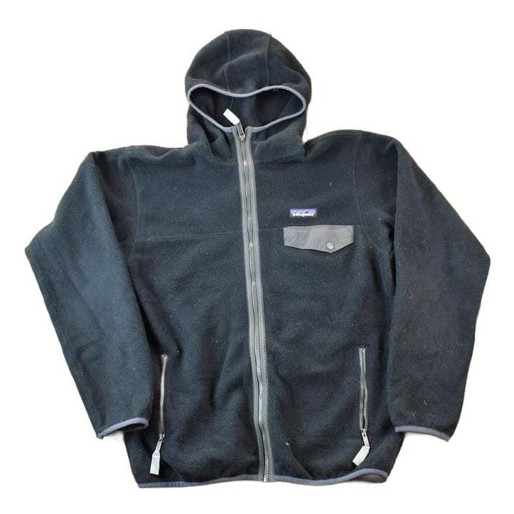 Vintage 1990s Patagonia Synchilla Fleece Hooded Sweater Men's Small from propervintagecanada