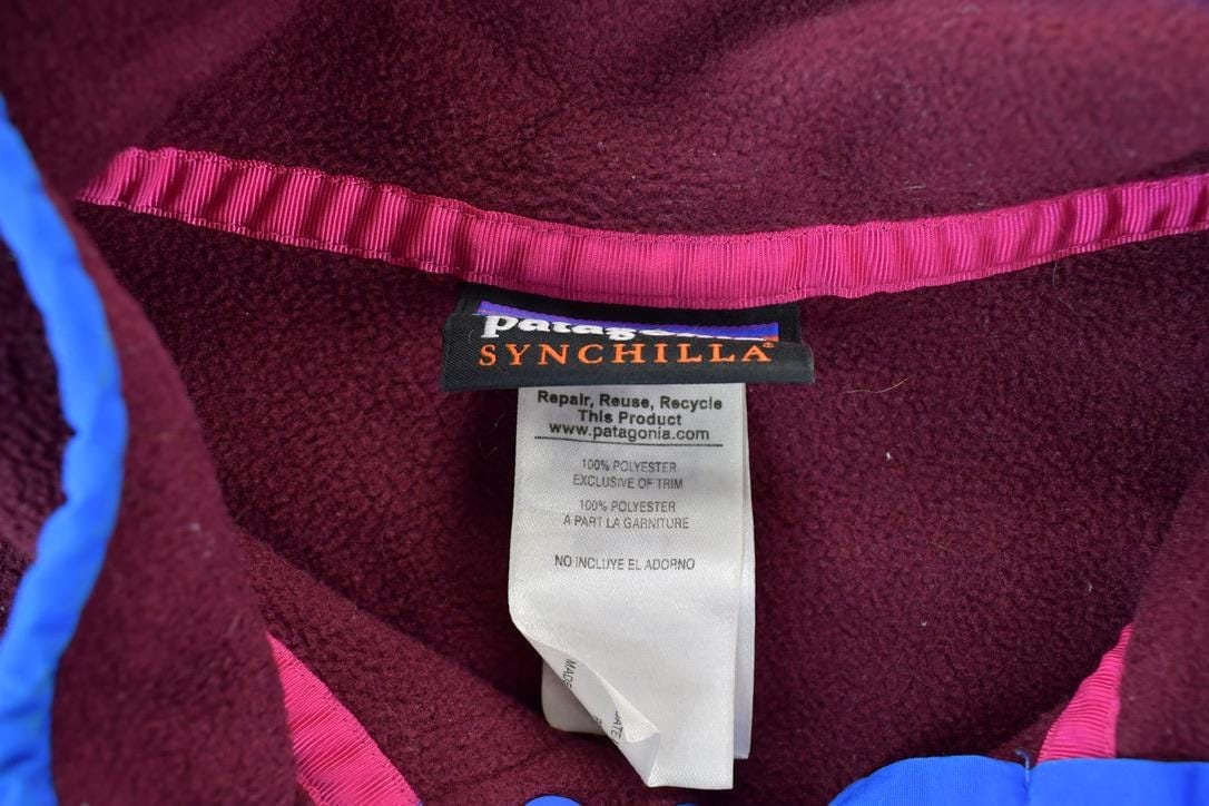 Vintage 1990s Patagonia Synchilla Fleece Sweater Men's Small from propervintagecanada