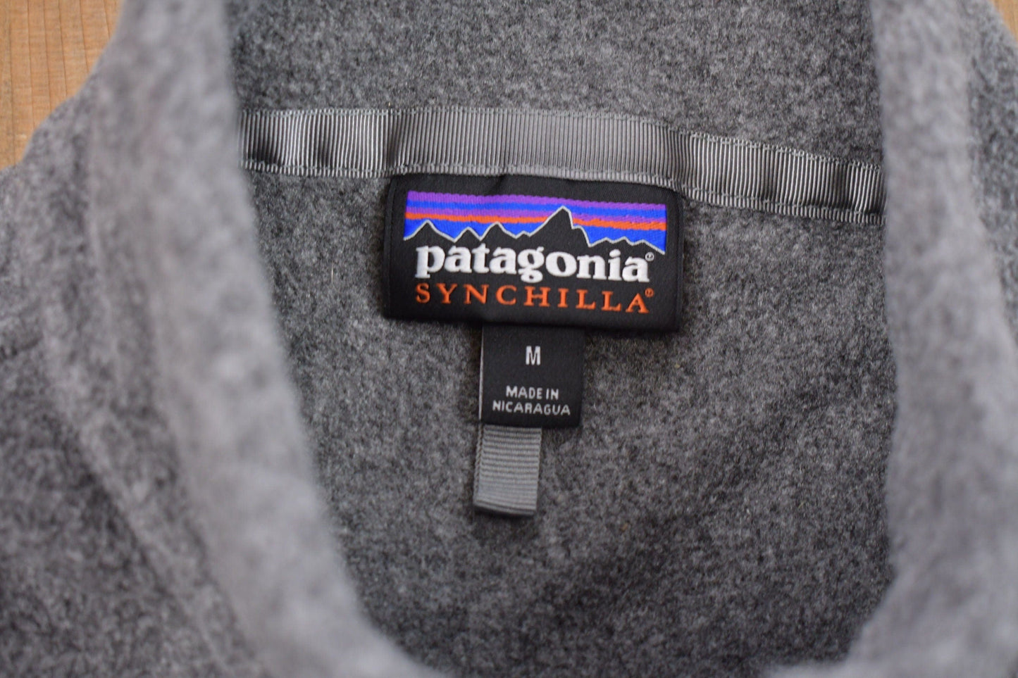 Vintage 1990s Patagonia Synchilla Fleece Sweater Vest Men's Medium from propervintagecanada