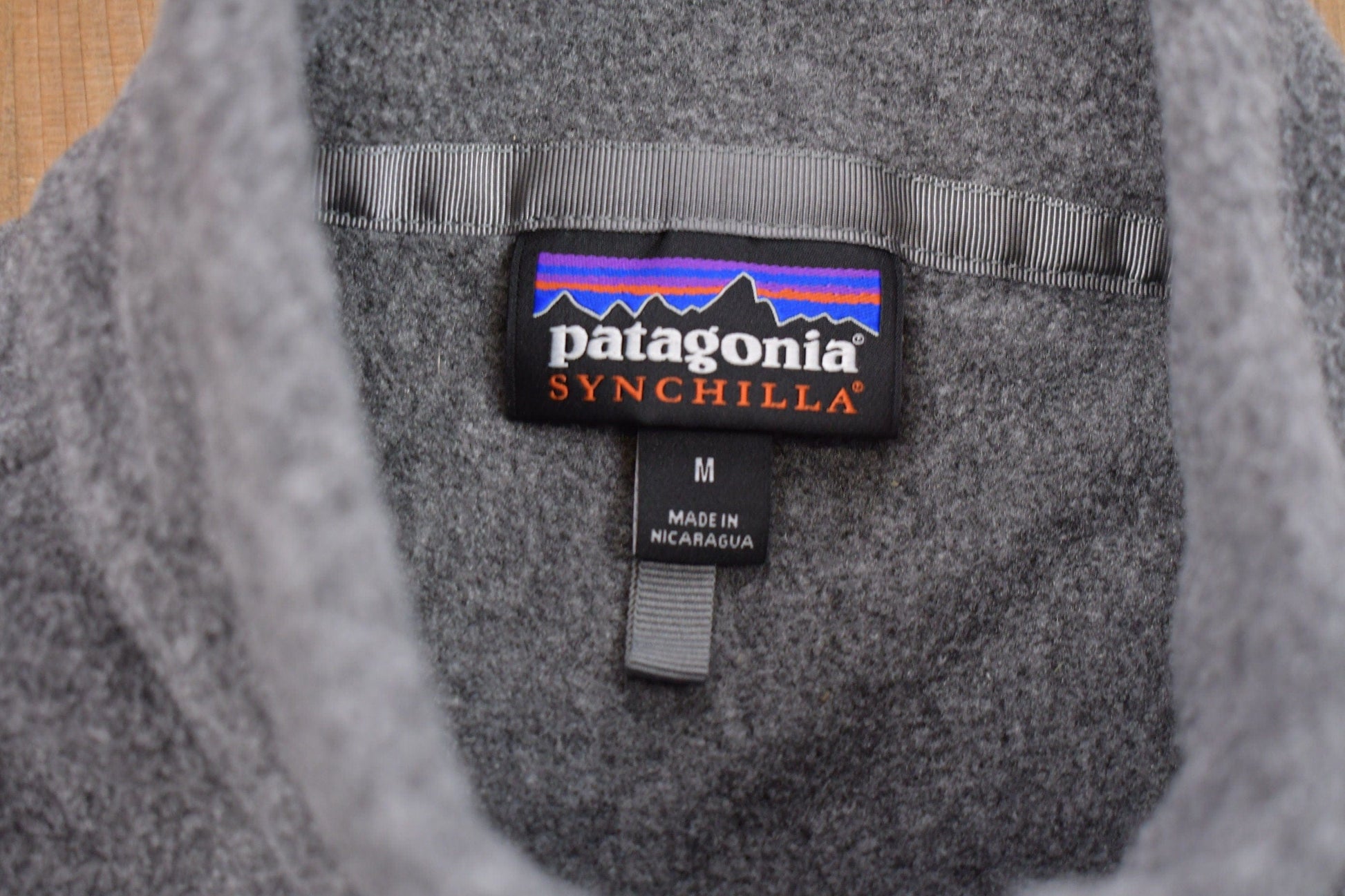 Vintage 1990s Patagonia Synchilla Fleece Sweater Vest Men's Medium from propervintagecanada