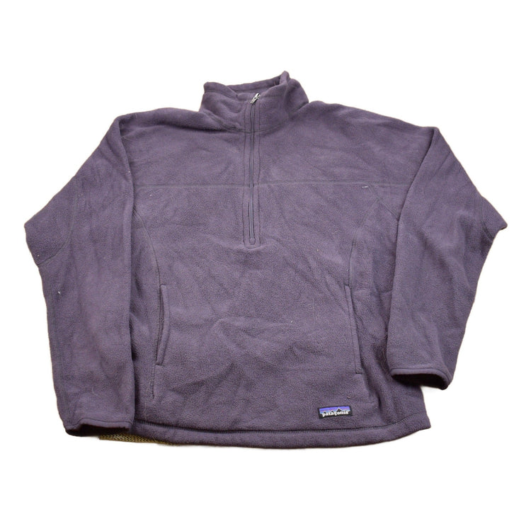 Vintage 1990s Patagonia Synchilla Half Zip Fleece Sweater Men's Medium from propervintagecanada