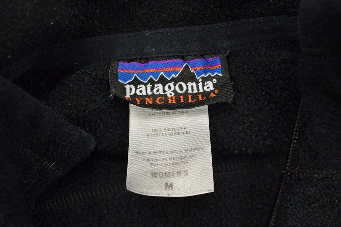 Vintage 1990s Patagonia Synchilla Half Zip Fleece Sweater Men's Medium from propervintagecanada