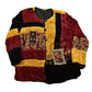 Vintage 1990s Patchwork Button Up Jacket Women's M from propervintagecanada