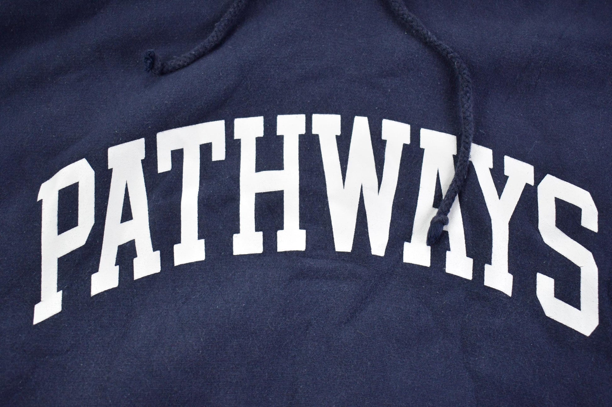 Vintage 1990s Pathways MV Sport - Pro Weave Graphic Hoodie Men's 2XL from propervintagecanada
