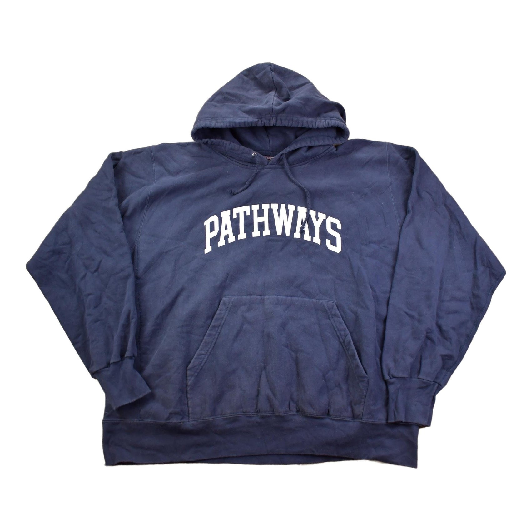 Vintage 1990s Pathways MV Sport - Pro Weave Graphic Hoodie Men's 2XL from propervintagecanada