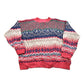 Vintage 1990s Patterned Knit Crewneck Sweater Men's Small from propervintagecanada