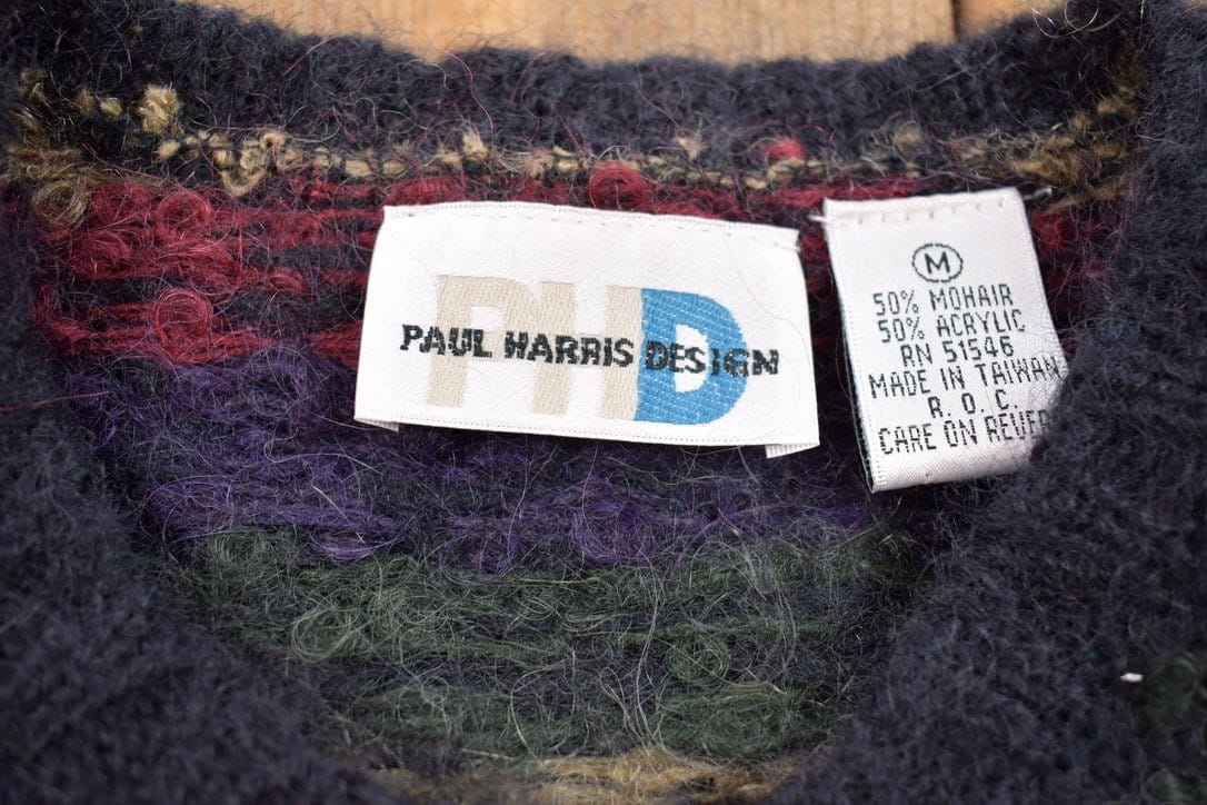Vintage 1990s Paul Harris Knit Cardigan Sweater Women's S from propervintagecanada