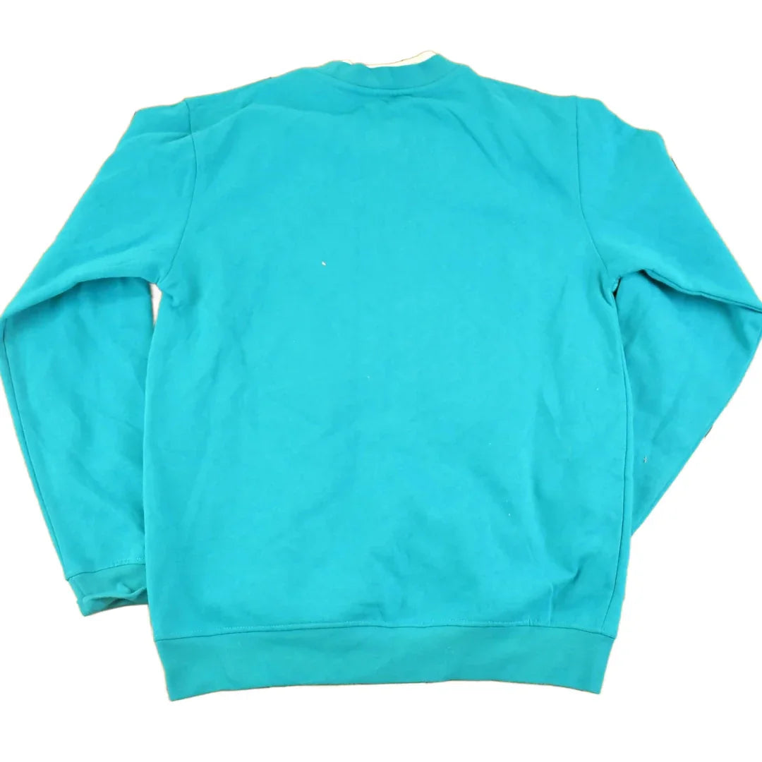 Vintage 1990s Peacock Double Collar Souvenir Crewneck Sweatshirt Women's S / 90's Tourist Vacation Graphic Sweater from propervintagecanada