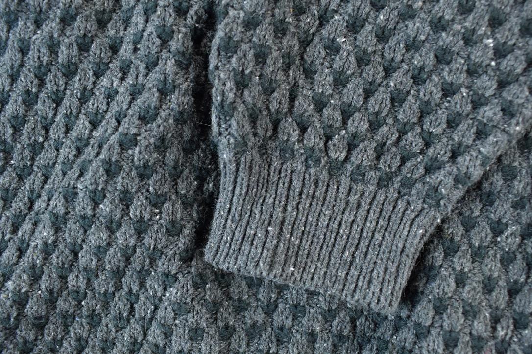 Vintage 1990s Peconic Bay Traders Knit Abstract Pattern Crewneck Sweater Men's XL from propervintagecanada