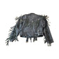 Vintage 1990s Pelle Cuir Leather Fringed Jacket Men's Large from propervintagecanada