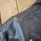 Vintage 1990s Pelle Cuir Leather Fringed Jacket Men's Large from propervintagecanada