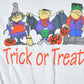Vintage 1990s Pen & Stitch Deadstock Trick Or Treat Souvenir Crewneck Sweatshirt Made In USA Men's XL from propervintagecanada