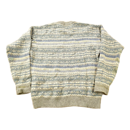 Vintage 1990s Pendleton 100% Virgin Shetland Wool Knitted Crewneck Sweater from propervintagecanada