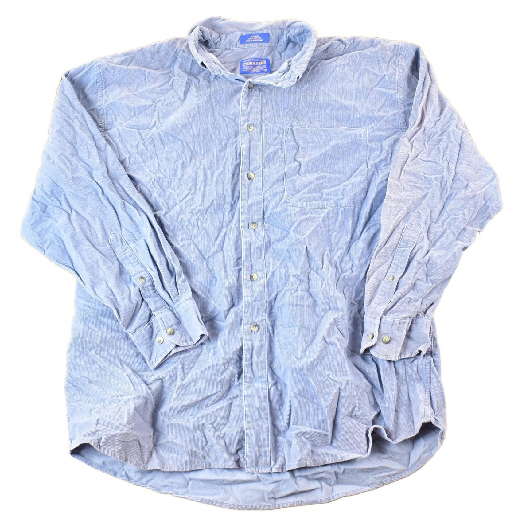 Vintage 1990s Pendleton Corduroy Button Up Shirt Mens L from propervintagecanada